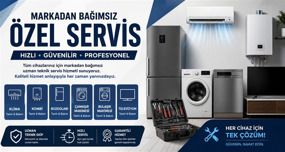 Aydıncık Dominox Servisi — markadan bağımsız özel servis